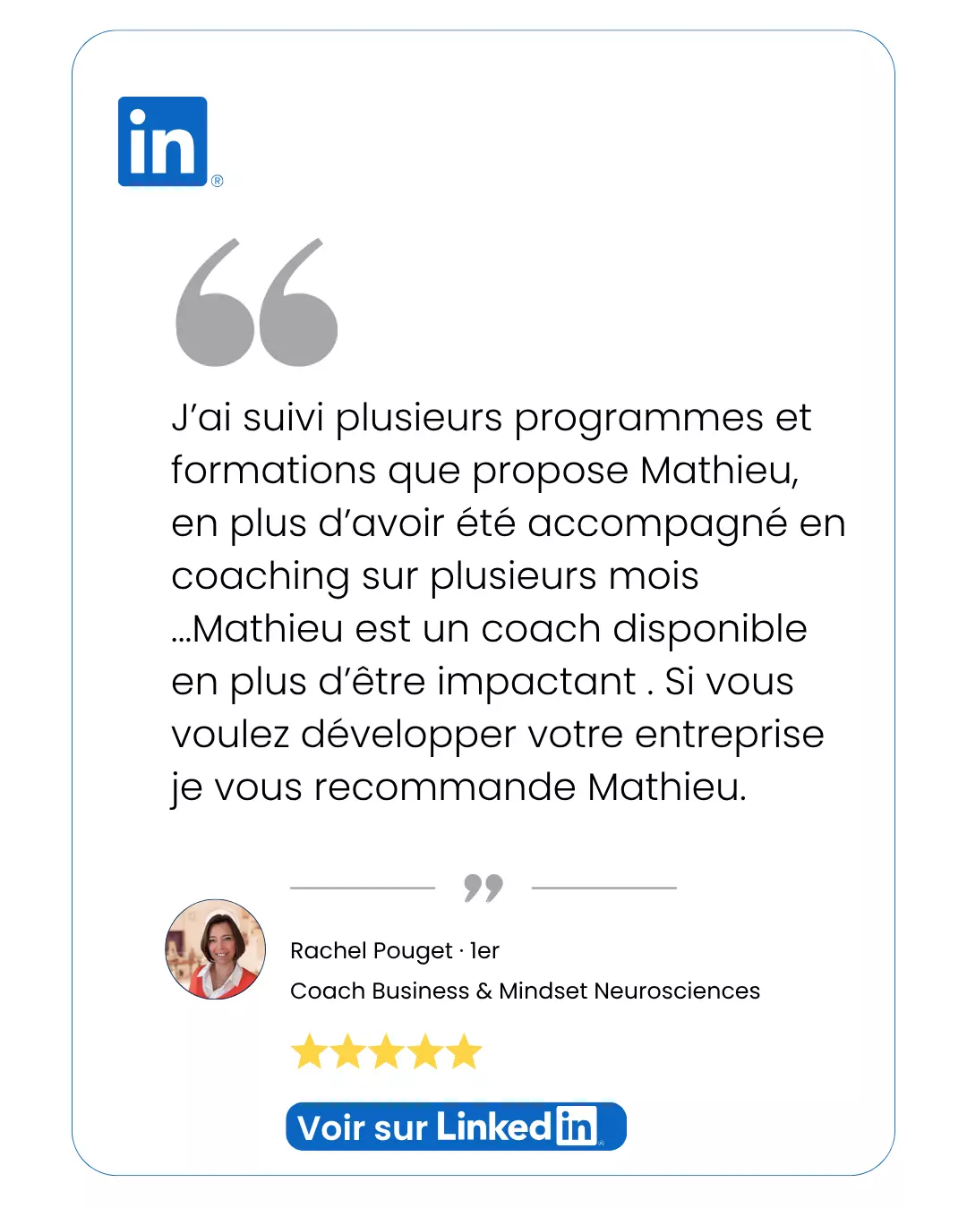 linkedin coach business